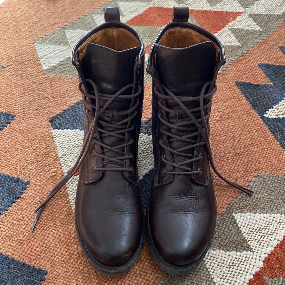 Frye Veronica Combat Boots